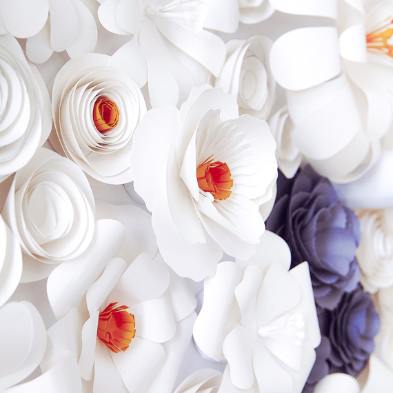 Paper Flowers Knot & Pop Wedding Styling